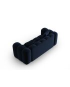 Astro 3-Sitzer-Samtsofa Königsblau - 208x94x70 cm