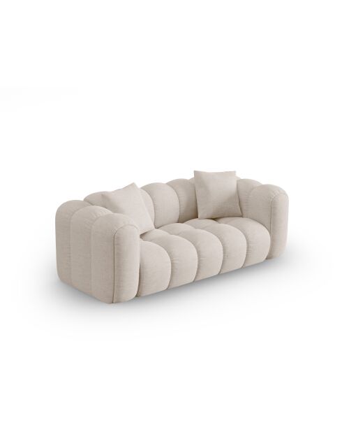Beiges 3-Sitzer-Sofa Astro - 208x94x70 cm