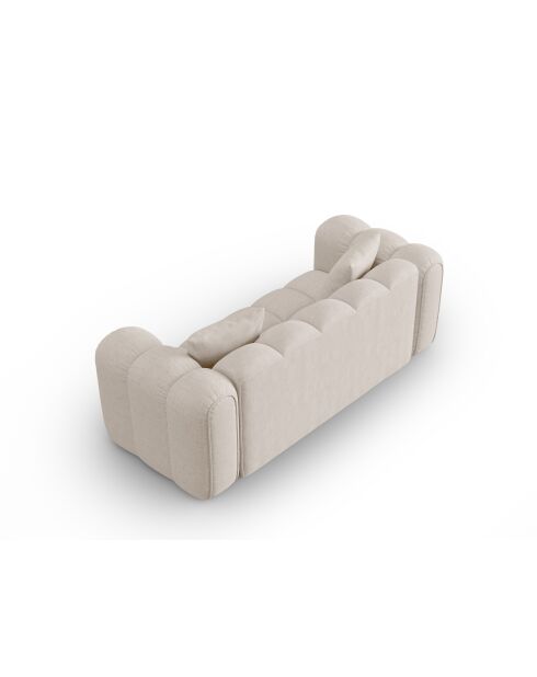 Beiges 3-Sitzer-Sofa Astro - 208x94x70 cm