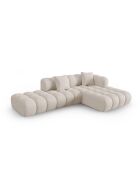 Astro 4-Sitzer beiges modulares rechtes Ecksofa - 300x190x70 cm
