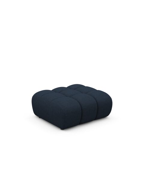 Pouf Astro 1 place bleu roi - 90x70x43 cm