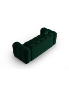 Astro 3-Sitzer-Sofa aus Samt flaschengrün - 208x94x70 cm