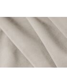 Astro 3-Sitzer-Samtsofa ecru - 208x94x70 cm