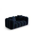 Astro 2-Sitzer-Samtsofa königsblau - 178x94x70 cm