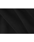 Canapé d'angle gauche velours modulable Astro 4 places noir - 300x190x70 cm