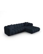 Astro 4-Sitzer modulares rechtes Ecksofa königsblau - 300x190x70 cm