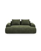 Orion 2-Sitzer-Samtsofa grün - 175x100x84 cm