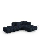 Astro 4-Sitzer modulares rechtes Ecksofa königsblau - 300x190x70 cm