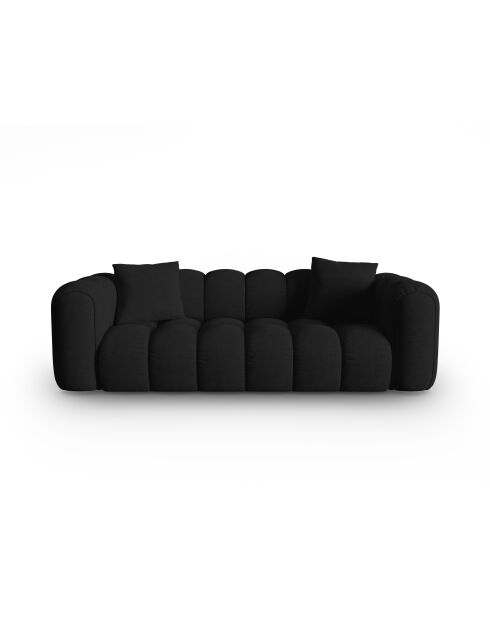 Canapé modulaire Astro 4 places noir - 238x94x70 cm