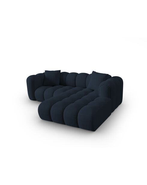 Astro 3-Sitzer modulares rechtes Ecksofa königsblau - 238x190x70 cm