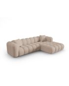 Astro 4-Sitzer Cappuccino modulares rechtes Ecksofa - 300x190x70 cm