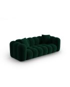 Astro 4-zits fluwelen modulaire bank fles groen - 238x94x70 cm