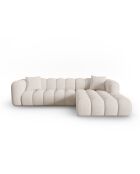 Astro 4-Sitzer beiges modulares rechtes Ecksofa - 300x190x70 cm