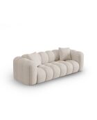 Canapé modulaire Astro 4 places beige - 238x94x70 cm