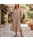 Tunique 100% Voile de Coton Dili II cimarron