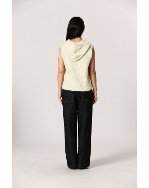 Gilet Alice crème