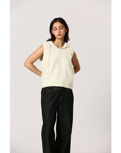 Gilet Alice crème