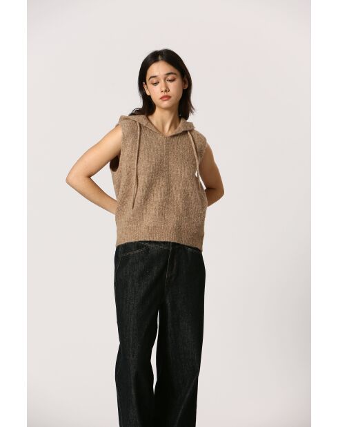 Gilet Alice beige