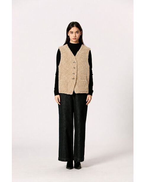 Gilet Paulette crème