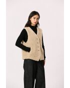 Gilet Paulette crème