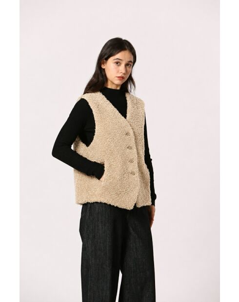 Gilet Paulette crème