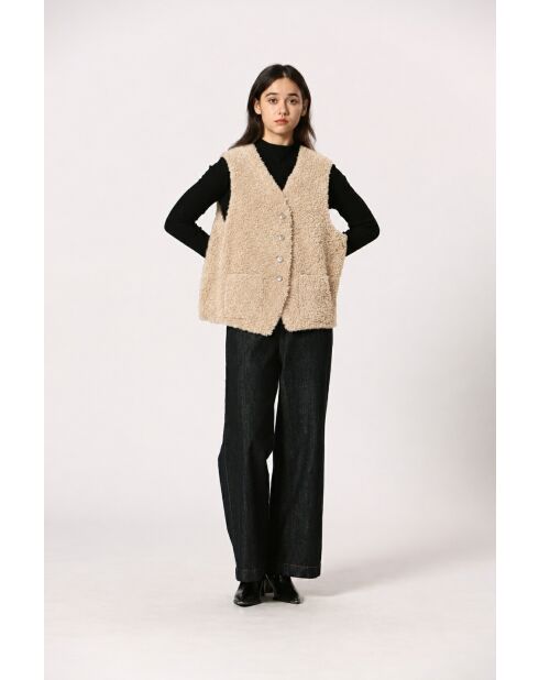 Gilet Paulette crème