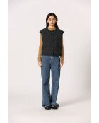 Gilet en coton Raymonde noir