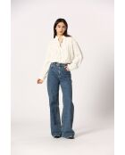 Eglantine blouse van wit katoen