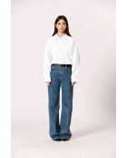 Chemise en coton Berthe blanche
