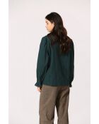 Blouse en coton Augustine verte