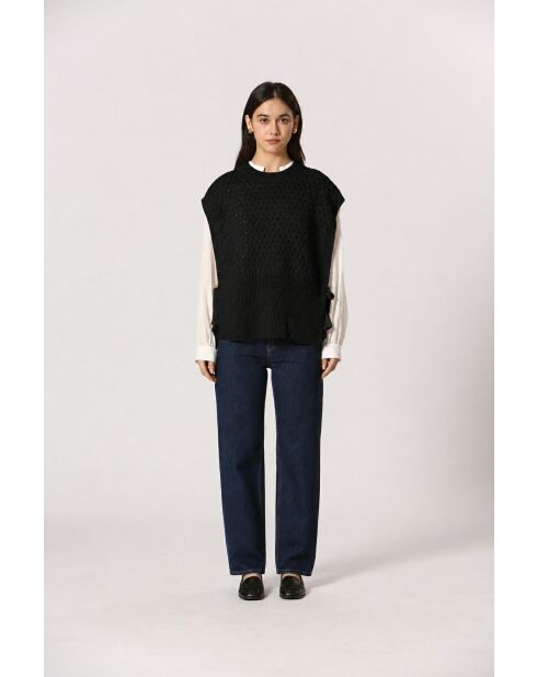 Gilet Agathe noir