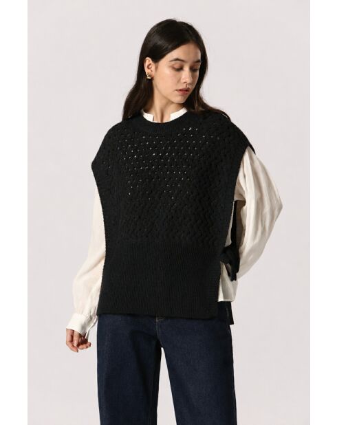 Gilet Agathe noir