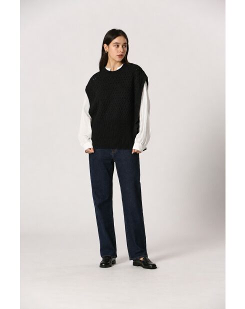 Gilet Agathe noir