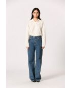 Camisa blanca de algodón Antoinette