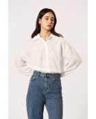 Camisa blanca de algodón Antoinette