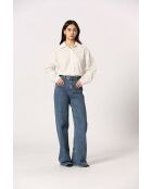 Camisa blanca de algodón Antoinette