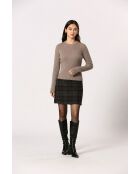 Falda Geneviève gris oscuro