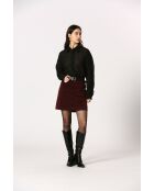 Chemise en coton Colette noire