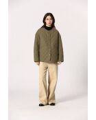 Giacca Rosalie in cotone kaki