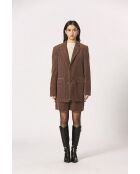 Veste en coton Leontine kaki