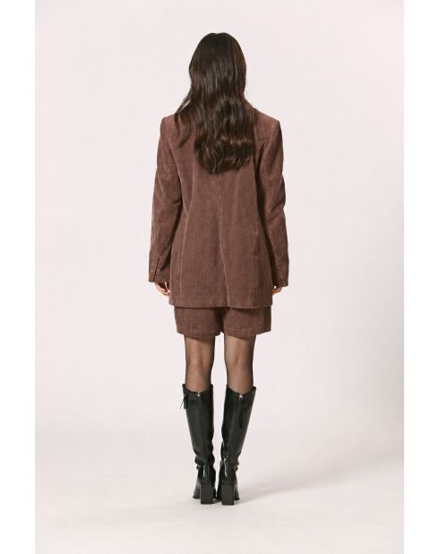 Veste en coton Leontine kaki