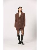 Veste en coton Leontine kaki