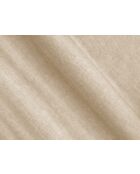 Canapé d'angle droit convertible 5 places avec coffre Orion beige clair  - 275x142x84 cm