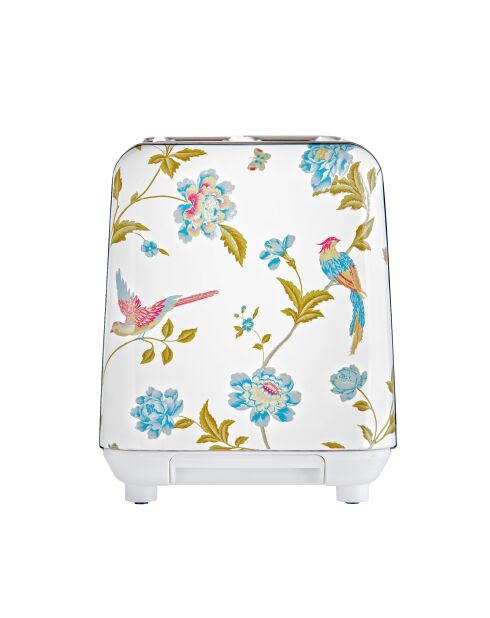 Grille-pain 2 tranches VQ Elveden blanc - 18,5x26x16 cm