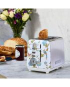Grille-pain 2 tranches VQ Elveden blanc - 18,5x26x16 cm