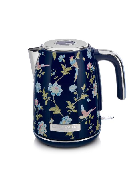 Bouilloire en acier inoxydable VQ Elveden bleu marine - 1,7 L