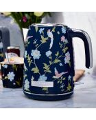 Bouilloire en acier inoxydable VQ Elveden bleu marine - 1,7 L