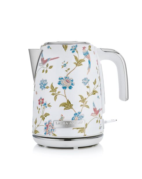 Bouilloire en acier inoxydable VQ Elveden blanc - 1,7 L