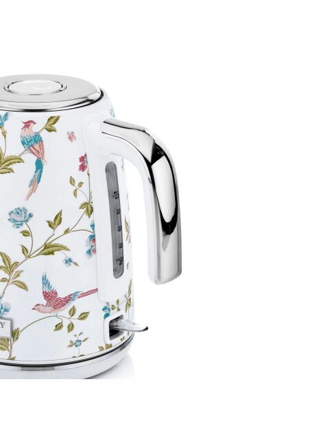 Bouilloire en acier inoxydable VQ Elveden blanc - 1,7 L