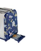 Grille-pain 2 tranches VQ Elveden bleu marine - 18,5x26x16 cm